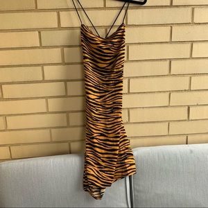 Coachella🌻   -Tiger Print Cocktail Dress  (NWT)